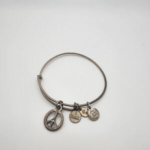 Alex & Ani Peace Sign Bracelet